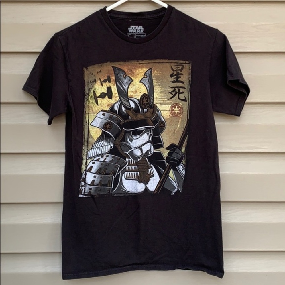 Star Wars Samurai men’s black short sleeve tee
